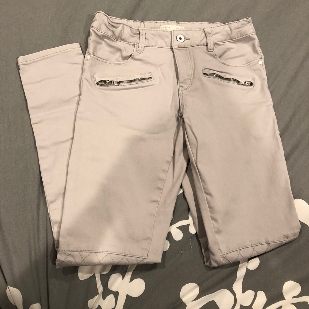 Zara pants with zippers